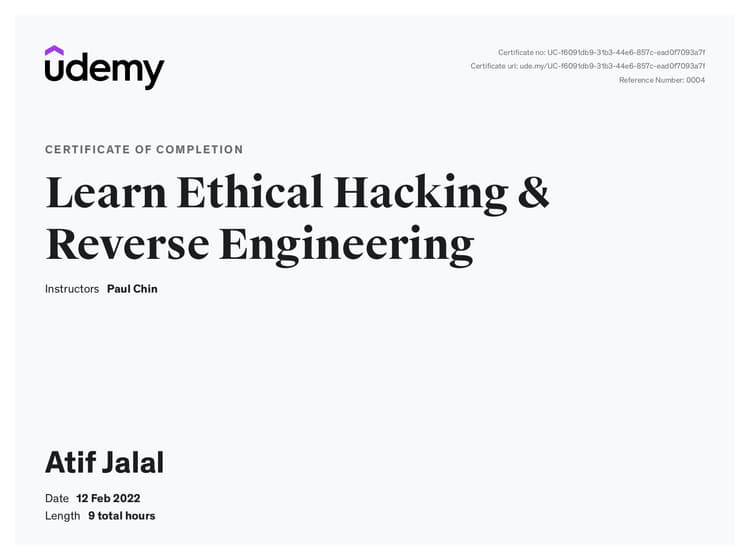 Learn Ethical Hacking & Reverse Engineering