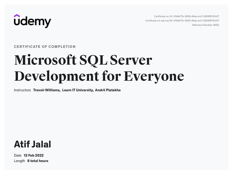 MySQL Database Development Mastery